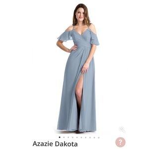 Azazie Dusty Blue Bridesmaid Dress
